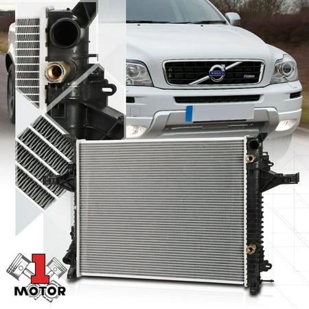 Volvo 240 Car Radiator - Aluminum Core Radiator OE Replacement for 03-14 Volvo S80/XC90 3.2 AT dpi-2878 04 05 06 07 08 09 10 11 12 13