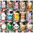 thumbnail image 2 of Juguete para niños, globo de muñeca, Koni, conejo, oso marrón, Sally Duck, fiesta de cumpleaños para niños, globo de juguete Deng Xun unisex, 2 of 2