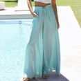 thumbnail image 2 of Printed Casual Pants Boho Style Ladies Oversized Pants Loose Fit Vacation Outfit, 2 of 7
