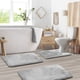 thumbnail image 2 of Clark - Juego de alfombras de baño de espuma viscoelástica para baño, terciopelo absorbente antideslizante, alfombrillas de baño de secado rápido, alfombra de baño y alfombra de contorno, juego de 3 p, 2 of 4
