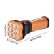 thumbnail image 4 of Linterna solar para acampar LED súper brillante | Luz de emergencia para exteriores | USB y carga solar | Banco de energía de 2400 mAh | Pantalla COB lateral | Resistente al agua IPX5 | Rojo Dorado, 4 of 8