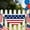 B, variant on 4th of July Independence Day Inflatable Drink Coasters & Ice Bucket, Red White Blue Patriotic Serving Bar for Pool Beach Party Decor