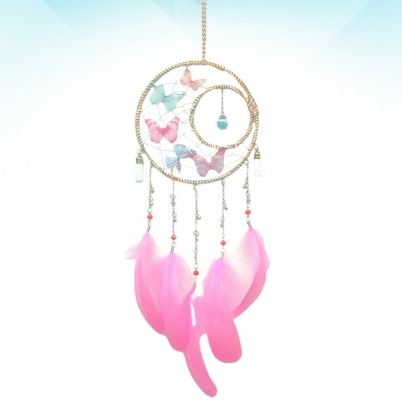 Raindrops  Butterflies Room Decor Dream Catcher Pendant Home