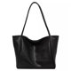 thumbnail image 1 of Bolso suave para axila para mujer, bolso de mano de PU de gran capacidad, bolso de hombro elegante, bolso de compras sencillo de Color sólido para ir de compras, 1 of 6