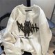thumbnail image 2 of Sudadera con cuello redondo y estampado de anime para hombre, ropa de calle estadounidense, sudaderas con capucha de moda de hip hop de otoño, ropa vintage Y2K, 2 of 5
