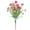 Red, variant on Artificial Flowers for Outdoor Use 7 Stems 35 Buds UV Resistant Faux Plastic Greenery Plants Realistic Fake Floral Arrangements for Garden Patio Porch Window Box Home Decor
