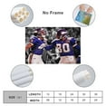 thumbnail image 2 of Randy Moss Cris Carter Wall Art Poster Scroll Canvas Painting Picture Living Room Decor Home 12x18inch(30x45cm), 2 of 6
