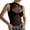 Black, variant on MIXUE Tank Top for Women Summer Knitted Solid Color Mesh Hollow Round Neck Sleeveless Sexy Fashion Party Club Camisole Vest Holiday Wear,Pink,M