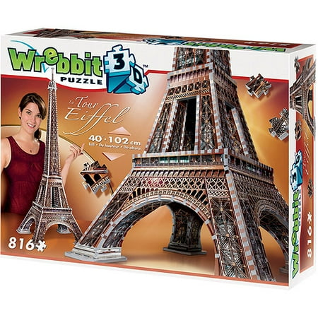 Eiffel Tower 2009 - Eiffel Tower 3D Puzzle: 816 Pieces