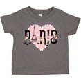 thumbnail image 3 of Inktastic Paris Pink Heart Eiffel Tower with Flowers Boys or Girls Toddler T-Shirt, 3 of 5