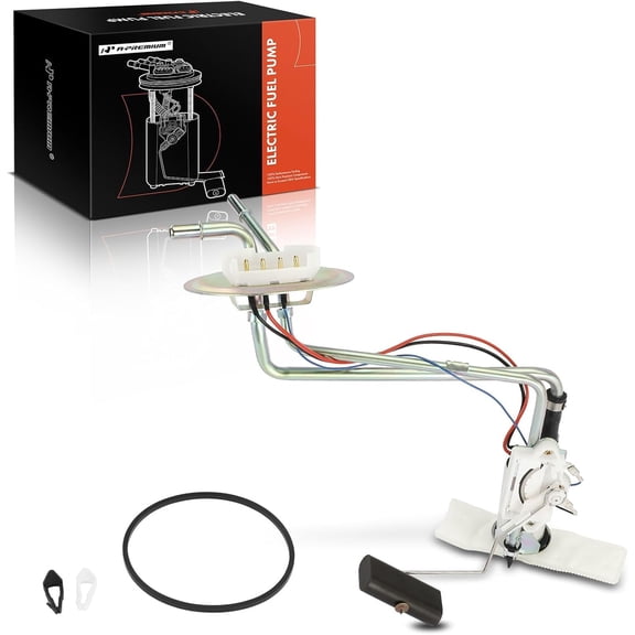 A-Premium Electric Fuel Pump Module Assembly with Sealing Ring Compatible with Ford F-150 F-250 1985-1986 V8 5.0L with 19 Gallon Tank