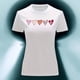 thumbnail image 3 of Playera Blusa Con Estampado De Corazones Ropa Para Mujer Color Blanco Talla Chica Marca Emil SaEs, 3 of 4