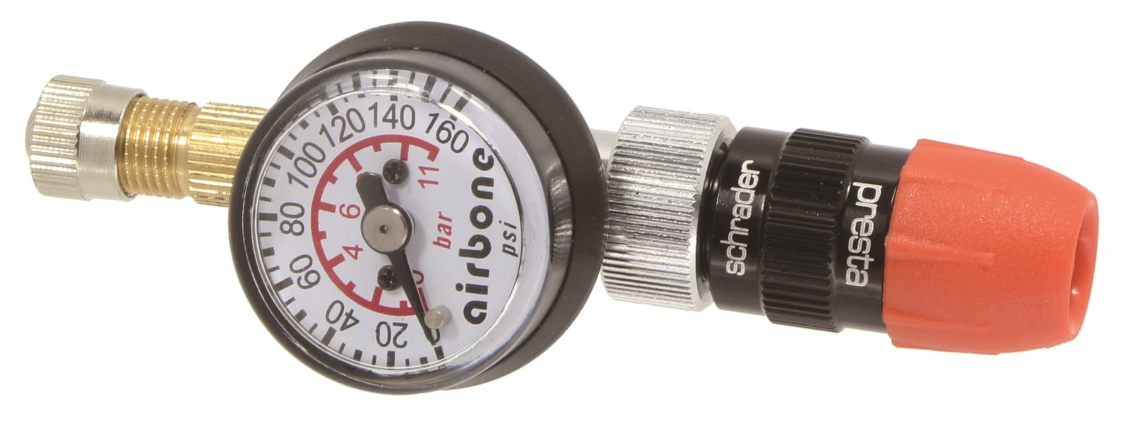 EyezOff EZ618A Tire Pressure Gauge 160 PSI, Reversible Valve (Presta