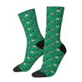 thumbnail image 1 of Balery Duck Mallard Flying Pose Calcetas Largas con Estampado para Hombre y Mujer – Suaves y Transpirables, Talla Única (US 5-11), 1 of 6