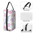 thumbnail image 5 of Uemuo Easter Colorful Rabbit Pattern Portable Toiletry Bags with Handle, Waterproof travel Make up Bags for Women, Large Capacity Travel Cosmetic Bags, 5 of 9