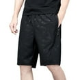 thumbnail image 7 of WEAIXIMIUNG Men's Running Shorts Mens Cotton Shorts Men Casual Printed Mid Waist Drawstring Shorts Quick Dry Sports Shorts with Zip Pockets, 7 of 7