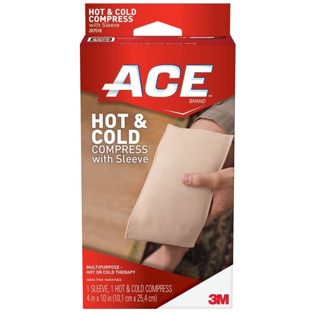 4 Pack Hot and Cold Compress Reusable 1 Each