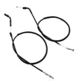 thumbnail image 4 of 2X Throttle Cable Push & Pull Set for Honda CB350 CL360 CB400 CB550 CB750 FT500, 4 of 7