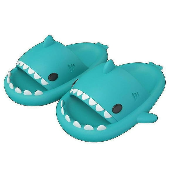 Shark Slippers Shark Cloud Slippers Cloud Shark Slides Cute Shark Slippers For Women Anti-slip Novelty Open Toe Slides