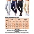 thumbnail image 7 of Men's Comfortable AnkleLength Casual Pants Trousers for SpringSummerAutumnWinter Light Gray XXL, 7 of 7