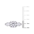 thumbnail image 2 of Everly Women's Moissanite 10K White Gold Engagement Ring, 2 of 7