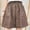 Coffee, variant on PWPSG Half Elastic Waist Linen Blend Wide-Leg Shorts, Relaxed Comfortable Straight Leg Vacation Shorts Brown M