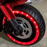 SaveJoy 12V Kids Motorcycle,Ride on Toys for Boy Girl, Red