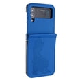 thumbnail image 2 of Cases for Samsung Galaxy Z Flip 3 5G, Wallet Case for Women Girls Flip PU Leather Drop Protective Shockproof Slim Durable Phone Cover for Samsung Galaxy Z Flip 3 5G, Darkblue, 2 of 4