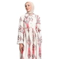 thumbnail image 4 of Multi Color - Multi - Point Collar - Fully Lined - Modest Dress - Refka, 4 of 5