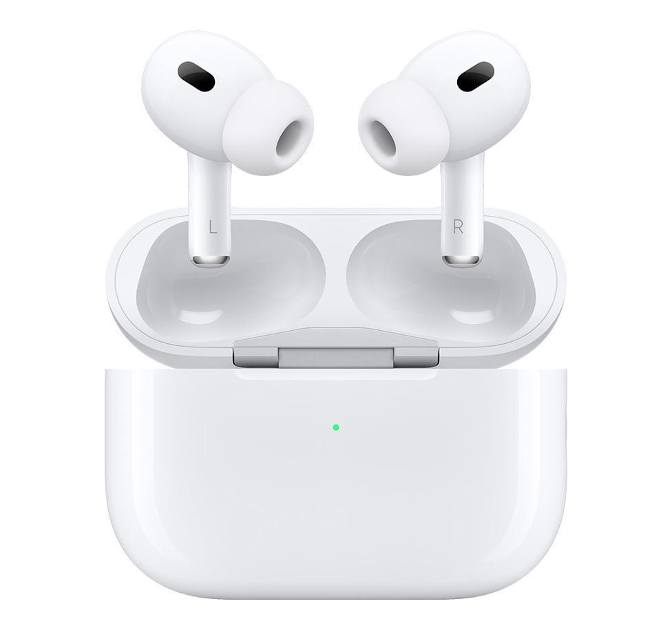 Apple AirPods (第2世代) with Charging Case Apple AirPods Pro 2nd Gen with Wireless Charging Case, iPhone