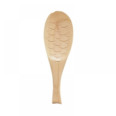 

Japanese-style Wooden Fish-shaped Rice Spoon - Animal shaped Rice Spoon Cute Shape Solid Wood Environmental Protection And Health