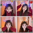 thumbnail image 2 of Christmas Hair Accessories Christmas Led Headbands Elk Antlers Glowing Headband 2025 New Year Party Decoration Photo Props 머리띠 (S3), 2 of 7