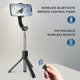 thumbnail image 5 of Estabilizador cardán para teléfono inteligente con trípode extensible Selfie Stick, control remoto inalámbrico y estabilizador de video para teléfono,11 kaili Sencillez, 5 of 5