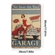 thumbnail image 5 of Placa Metal Vintage Belleza Y Coches Pared Pintura Hierro Rectangular 20x30cm, 5 of 9