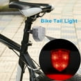 thumbnail image 2 of Luz trasera frontal superbrilnte 3 opciones de modo de lámpara, con soporte para instación, Reflector de lámpara de seguro Yotijar luz trasera de bicicleta, 2 of 10
