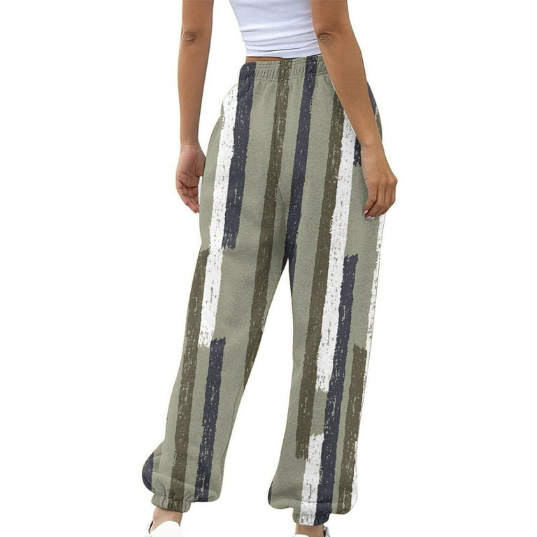 HANZEERUI Sweat Pants For Women White Stag Clothing Womens Pants Casual Exercise Pants For Women Black Sweatpants Womens White Joggers Sweatpants Sweat Pants Women Women S Stretchy Pants Walmart