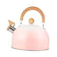 thumbnail image 2 of DOLITY Bouilloire Siffleuse Multifonction 3 L Théière de Randonnée pour Pique-Nique Camping Cuisine Rose, 2 of 9