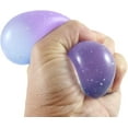 thumbnail image 5 of Set of 2 Space Sugar Balls - Galaxy and Planet Swirl Thick Glue/Gel Stretch Ball - Ultra Squishy and Moldable Slow Rise Relaxing Sensory Fidget Stress Toy (Random Colors), 5 of 8