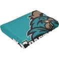 thumbnail image 6 of Coastal Carolina University Fleece Blanket, Very Soft Microfiber Flannel Blanket for Couch Warm and Cozy for All Seasons, 6 of 6