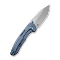 thumbnail image 2 of WE Knife Trogon Frame Lock 22002B-1 Blue Titanium 20CV Steel Pocket Knives  Cuchillo, 2 of 4