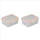 thumbnail image 1 of 2X para ILCE-9 A7M3 A7R3 A9 7RM3 Cámara NPFZ100 Estuche de Plástico con Soporte para Batería Caja de Almacenamiento de Batería, 1 of 9