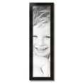 thumbnail image 2 of ArtToFrames 9" x 35" Honors Black with Silver Picture Frame, 9x35 inch Black Wood Poster Frame (WOM-5157),  Pack, 2 of 7