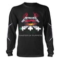 thumbnail image 1 of Metallica T-Shirt à Manches Longues pour Adulte Master Of Puppets Track List, 1 of 2