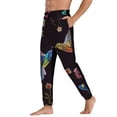 thumbnail image 3 of Kdxio Humming Bird Pattern Joggers,Sweatpants for Men with Pockets-XX-Large, 3 of 5