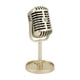 thumbnail image 1 of Micrófono de Utilería Clásico película Espectáculos de Danza Práctica Usando Accesorios de Micrófono Simbolo de PlásTico Micrófono Simulado Cantando Niños Accesor, 1 of 7