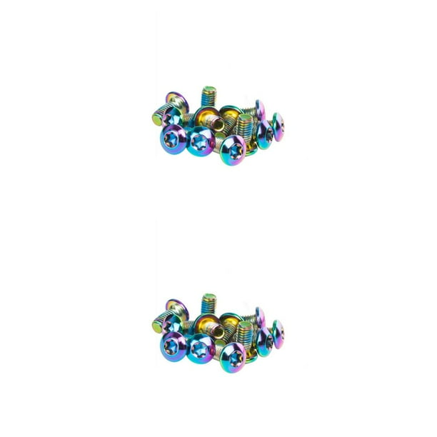 Paquete de 12 frenos de bicicleta universales Advancent M5x10mm Vistoso 2piezas