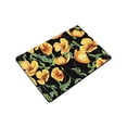 thumbnail image 3 of MKHERT Vintage Yellow Poppy Flowers Doormat Rug Home Decor Floor Mat Bath Mat 23.6x15.7 inch, 3 of 3