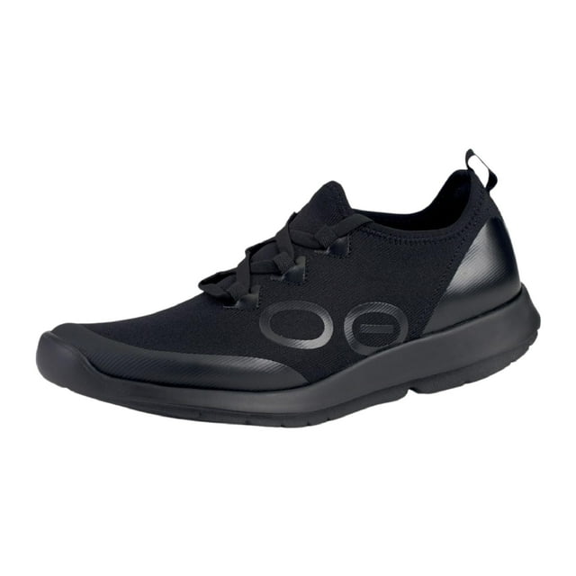 Zapato de recuperación OOFOS ooMG Sport LS negro para hombre, talla 9.5
