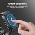 thumbnail image 4 of Estuche Apple Watch Series 7 de 45 mm Estuche protector de cuerpo completo 360 con protector de pantalla Estuche impermeable a prueba de golpes y polvo negro, 4 of 5