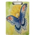 thumbnail image 1 of FMSHPON Butterfly Sunflower Painting Clipboard Hardboard Wood Nursing Clip Board and Pull for Standard A4 Letter 13x9 inches, 1 of 6